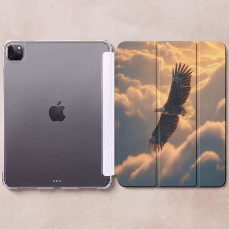 iPad-Hülle - Adler - Wolken - Sonne — 6
