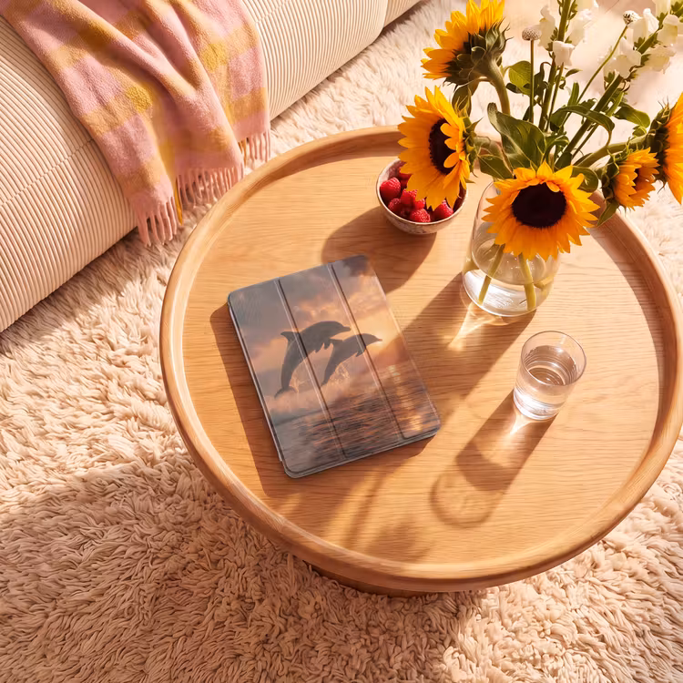 iPad-Hülle - Delfine - Meer - Realistisch — 2