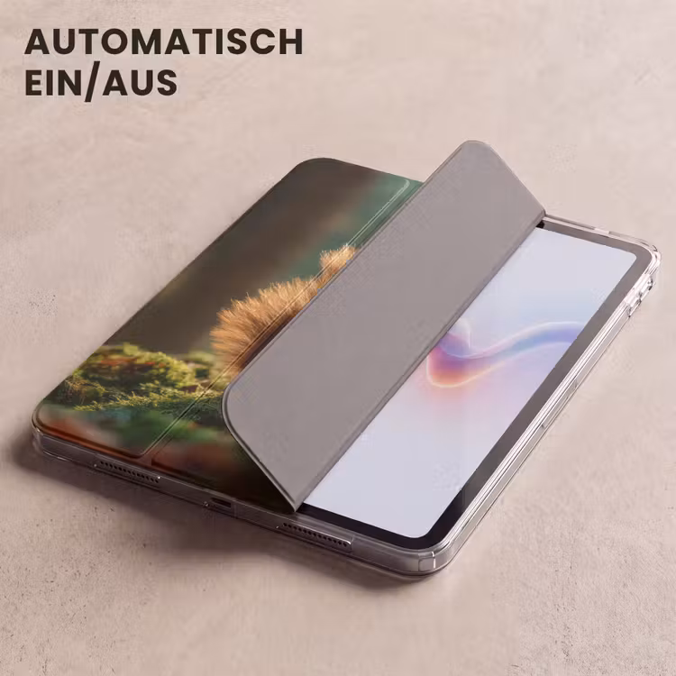 iPad-Hülle - Eichhörnchen - Nuss - Gras — 5