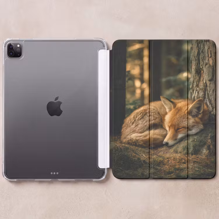 iPad-Hülle - Fuchs - Wald - Schlaf — 6
