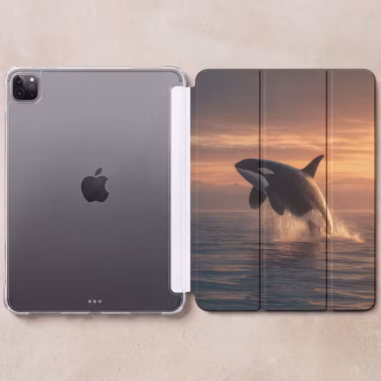iPad-Hülle - Orca - Meer - Sonnenuntergang — 6