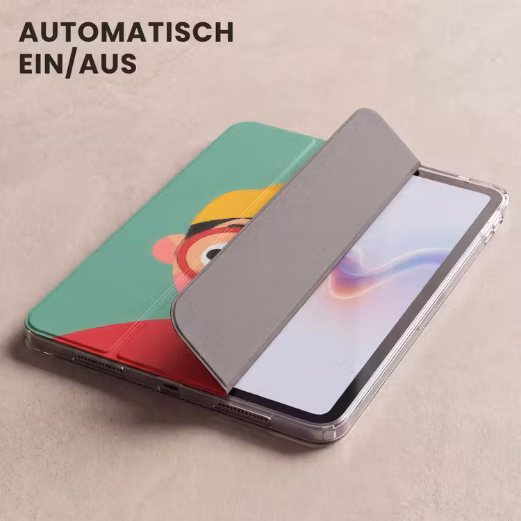 iPad-Hülle - Junge - Cartoon - Brille - Hut — 5