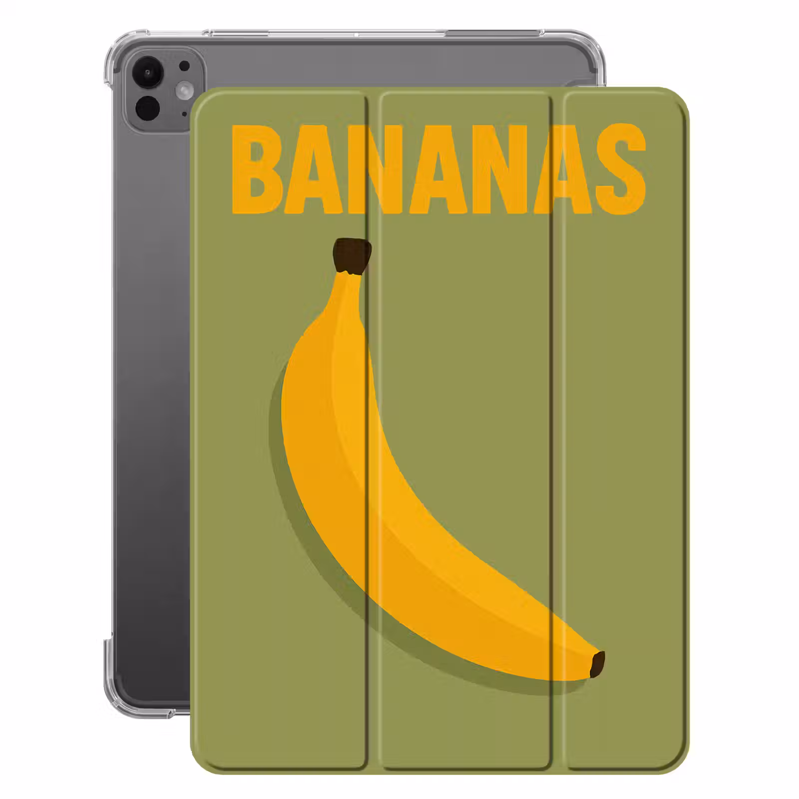 iPad-Hülle - Banane - Minimalistisch - Gelb — 1