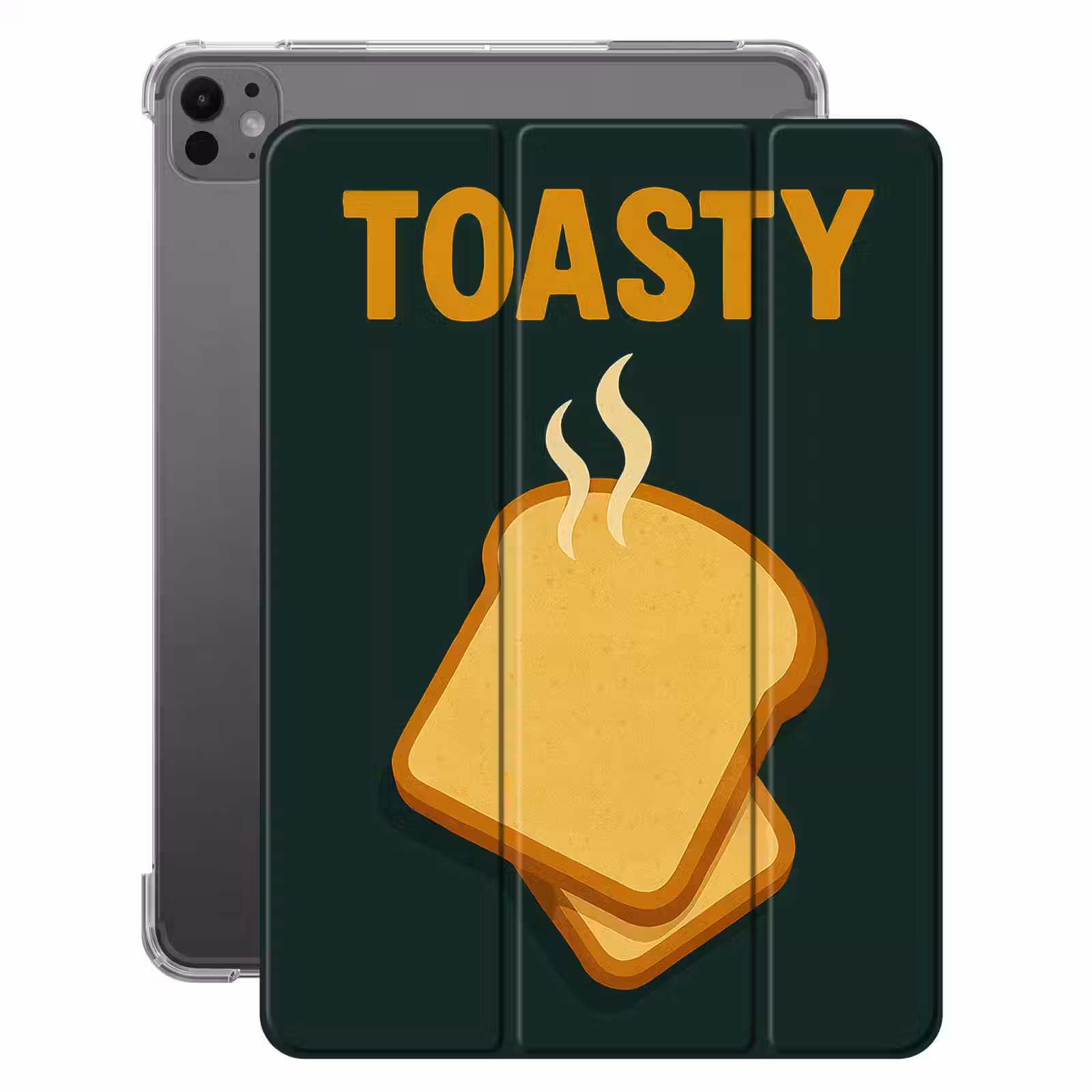 iPad-Hülle - Brot - Toast - Grün - Minimalistisch — 1