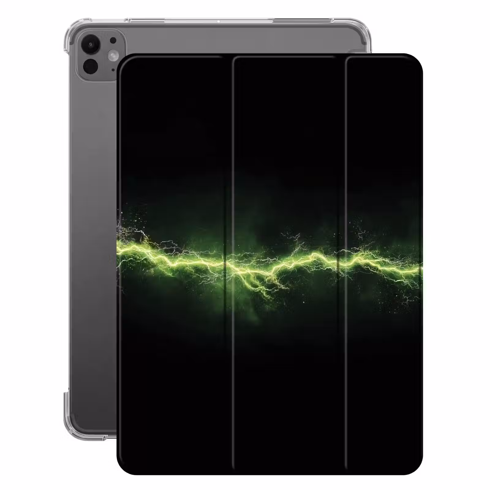 iPad-Hülle - Spiele - Elektrizität - Leitung - Funken - Grün — 1