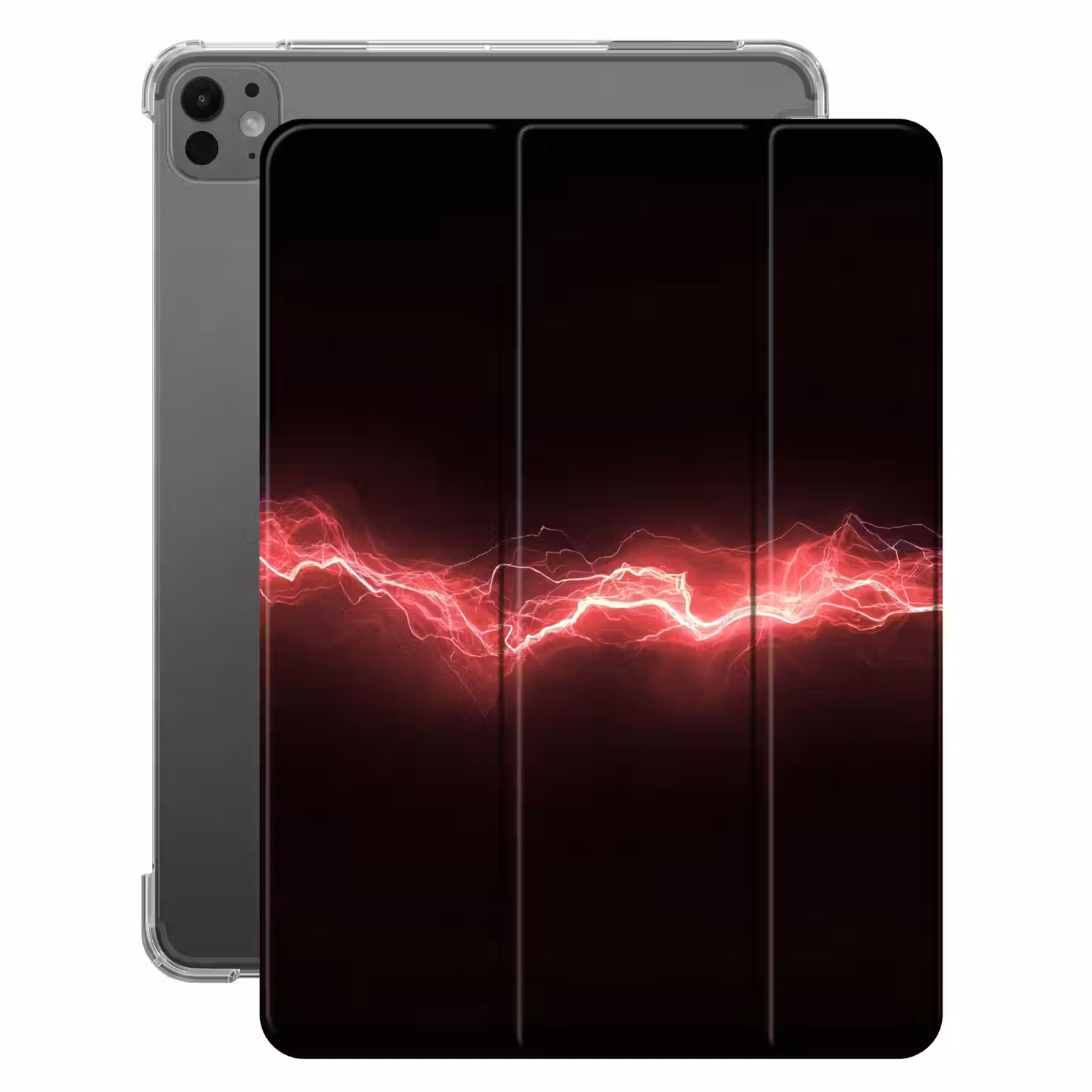 iPad-Hülle - Spiele - Rot - Elektrizität - Energie - Linie — 1