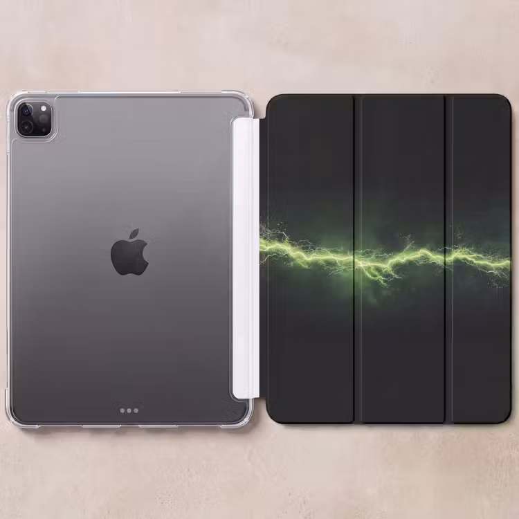 iPad-Hülle - Spiele - Elektrizität - Leitung - Funken - Grün — 6
