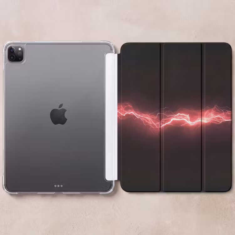 iPad-Hülle - Spiele - Rot - Elektrizität - Energie - Linie — 6