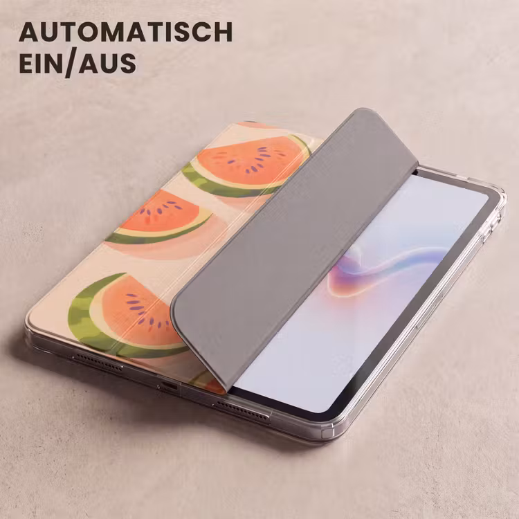 iPad-Hülle - Wassermelone - Scheiben - Kerne - Rot — 5