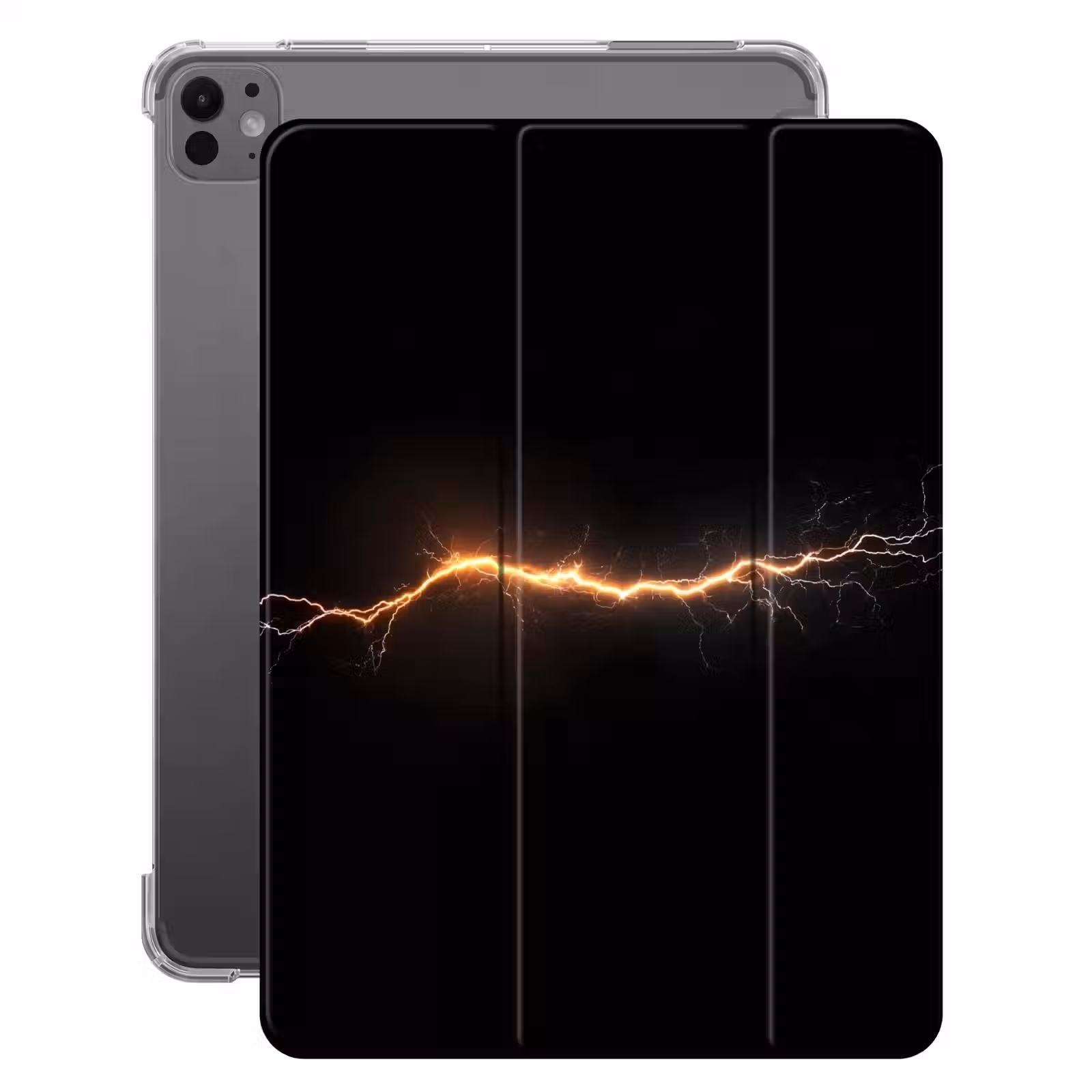 iPad-Hülle - Spiele - Orange - Blitzlicht - Licht — 1