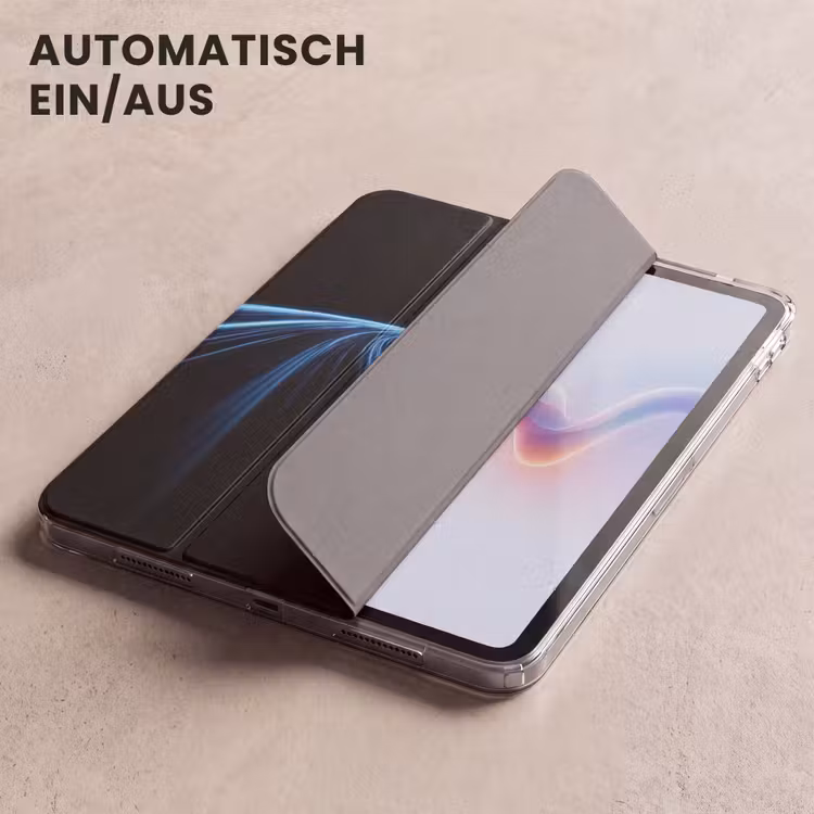 iPad-Hülle - Gaming - Streifen - Gebogen - Blau — 5