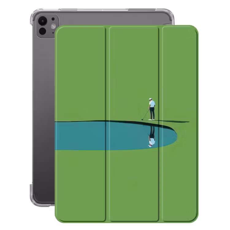 iPad-Hülle - Person - Welle - Wasser - Blau — 1