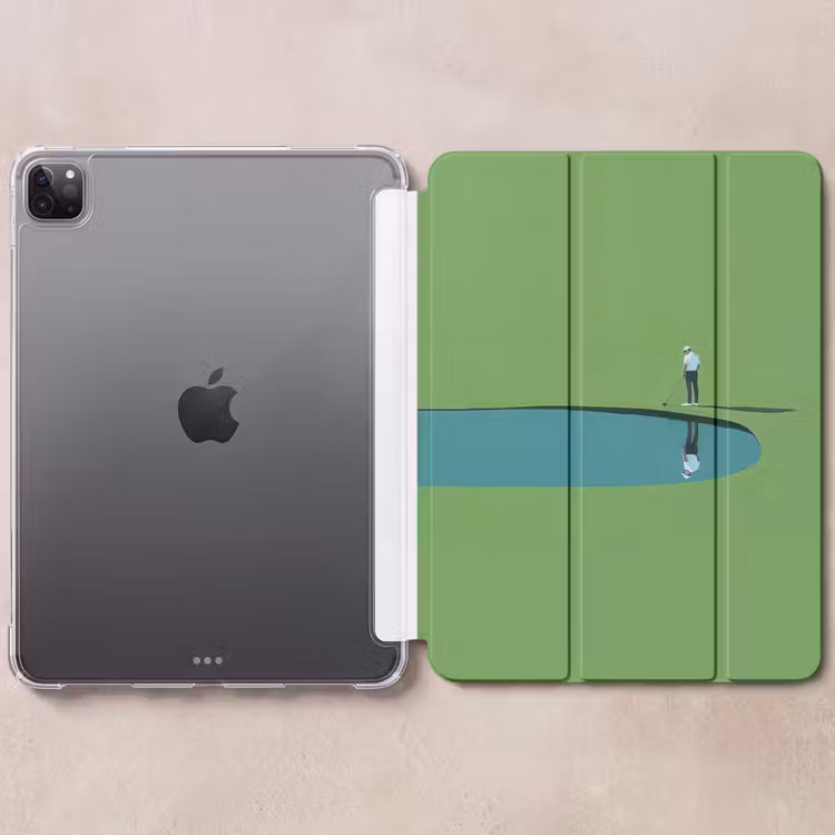 iPad-Hülle - Person - Welle - Wasser - Blau — 6