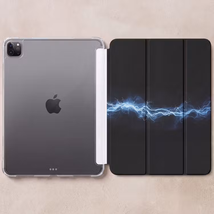 iPad-Hülle - Spiele - Blitzlicht - Blau - Energie — 6