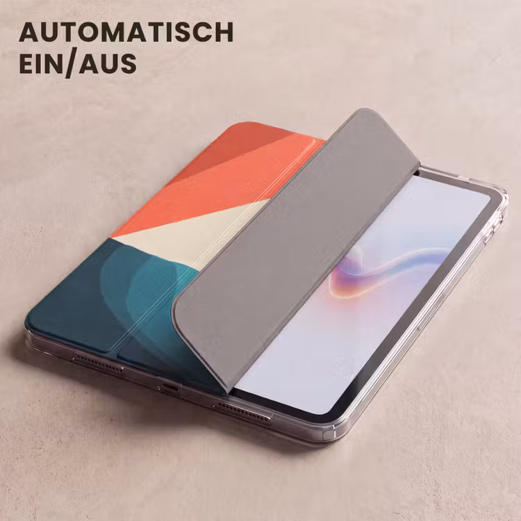 iPad-Hülle - Surfer - Abstrakt - Wellen - Sonnenstrahlen — 5