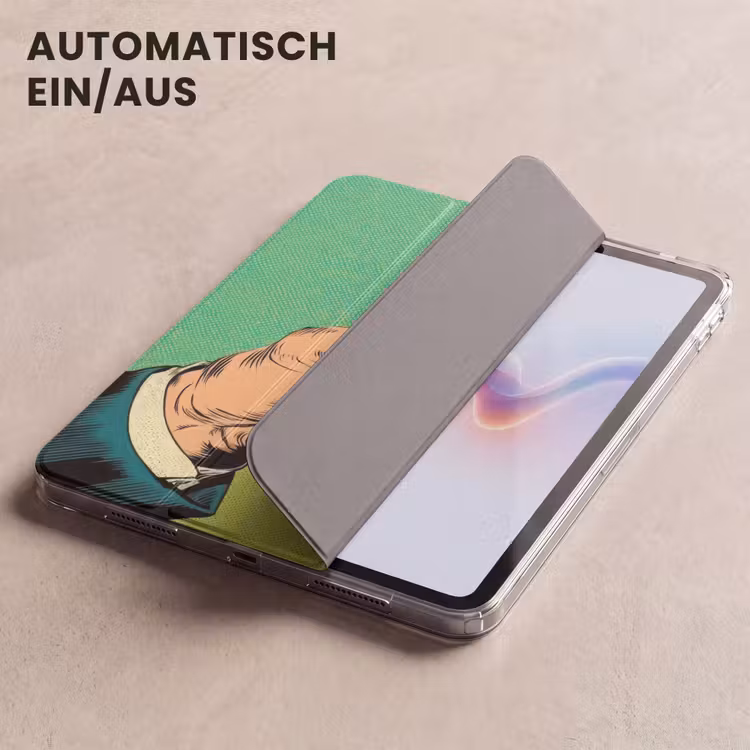 iPad-Hülle - Whisky - Glas - Hand - Grün — 5