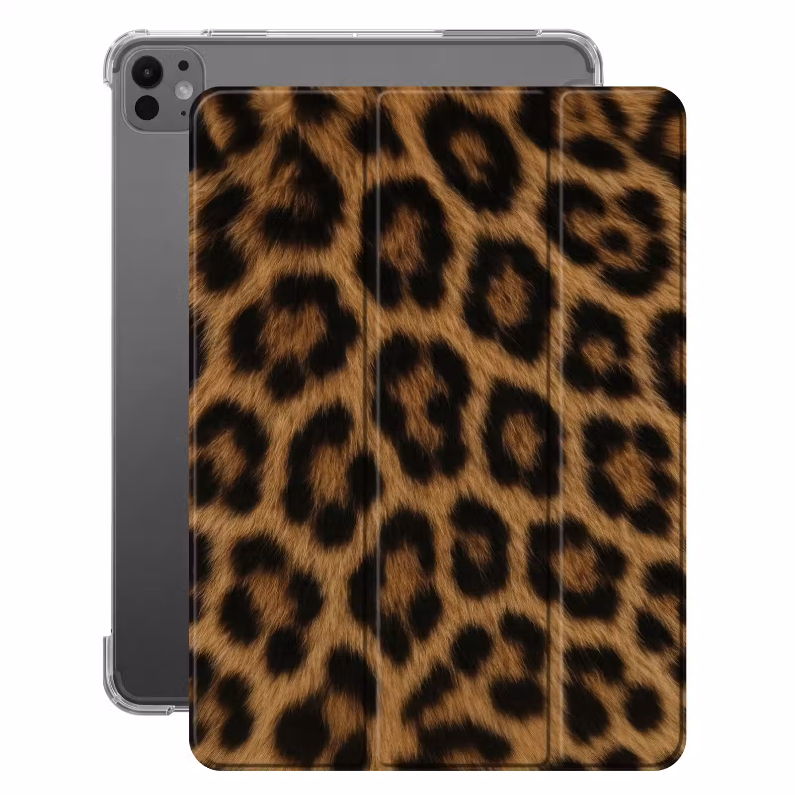 iPad-Hülle - Pantherfell - Realistisch - Braun — 1