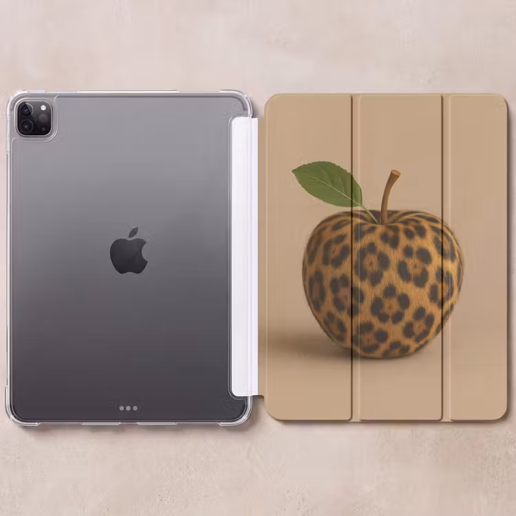 iPad-Hülle - Apfel - Panther - Blatt - Grün — 6