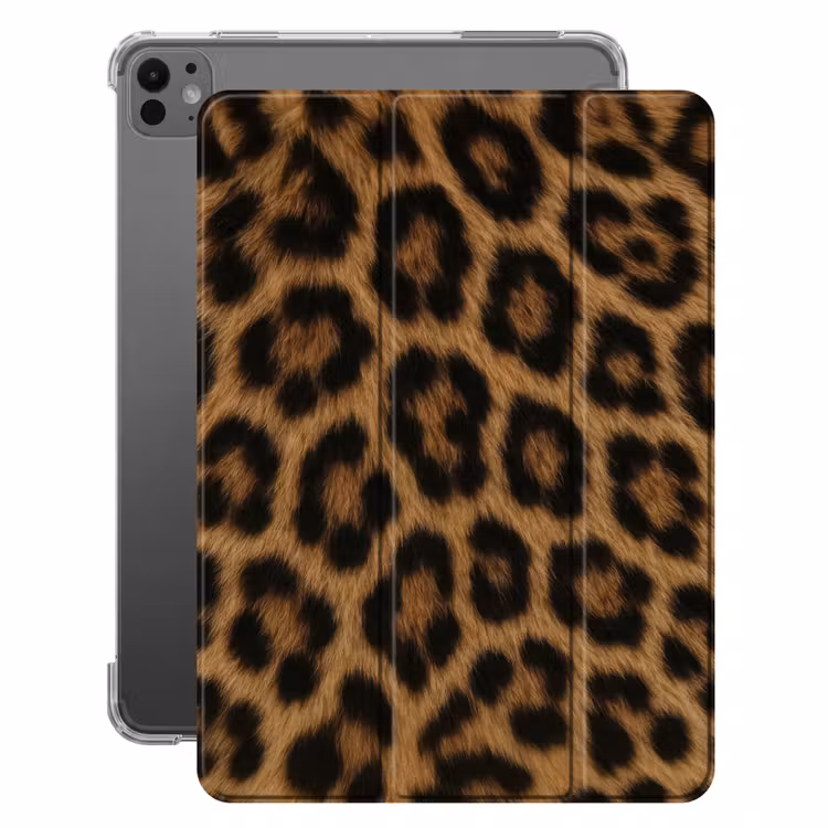 iPad-Hülle - Pantherfell - Realistisch - Braun — 1