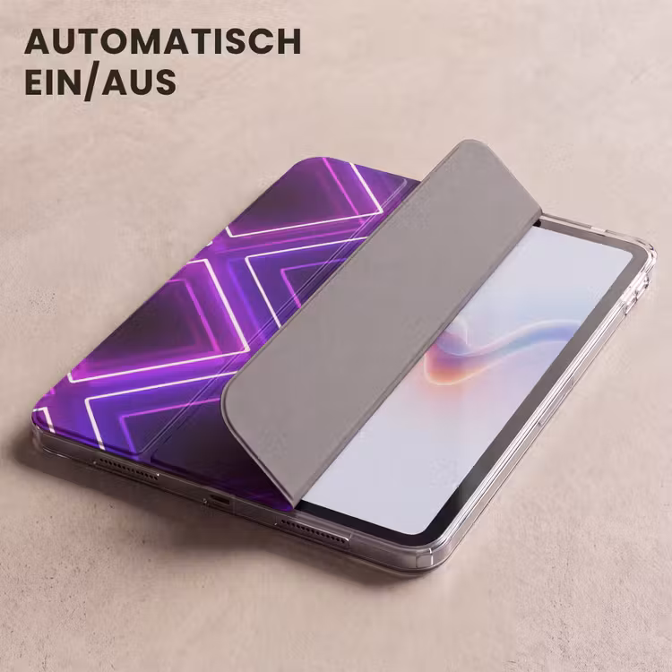 iPad-Hülle - Spiele - Diamanten - Neon - Lila — 5