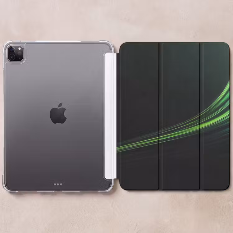 iPad-Hülle - Spiele - Linien - Bogen - Grün — 6