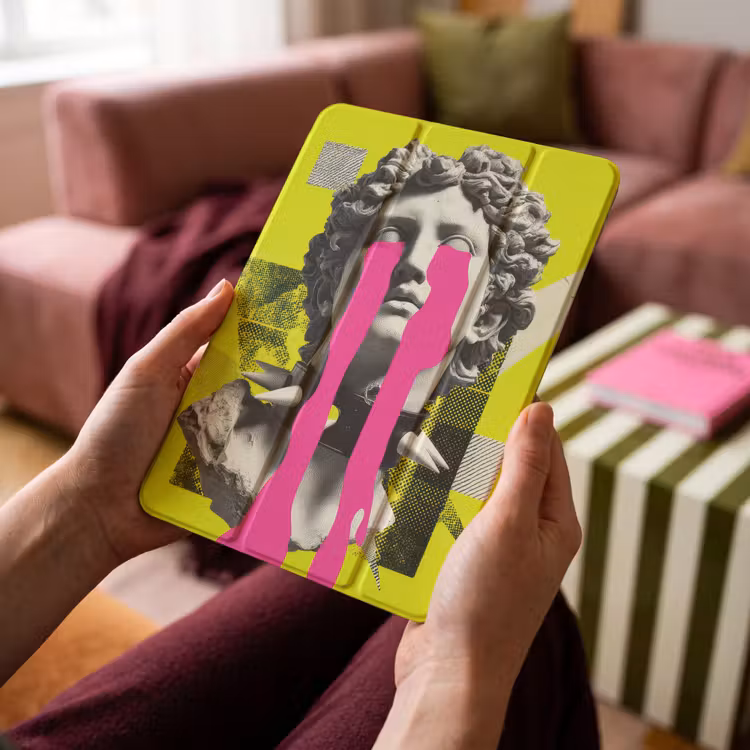 iPad-Hülle - Büste - Farbe - Gelb — 4