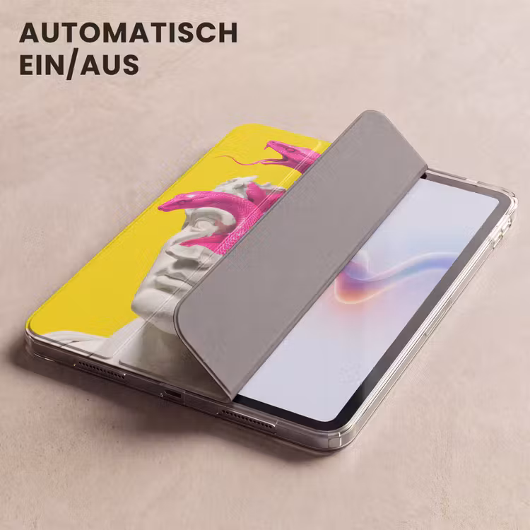 iPad-Hülle - Büste - Schlangen - Gelb — 5
