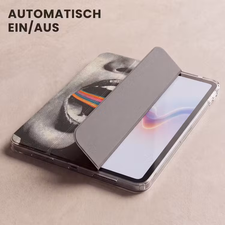iPad-Hülle - Mund - Wellen - Regenbogen — 5