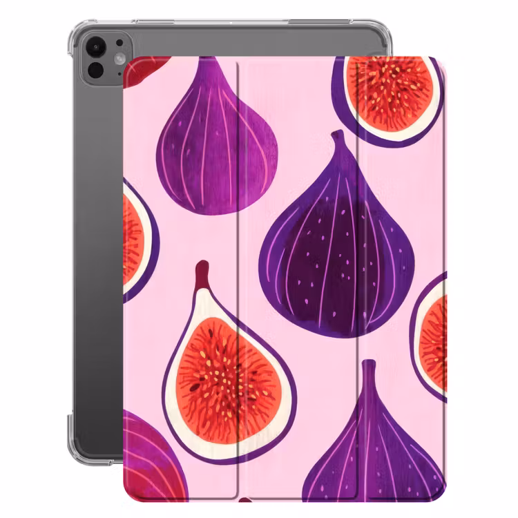 iPad-Hülle - Feigen - Rosa - Lila — 1