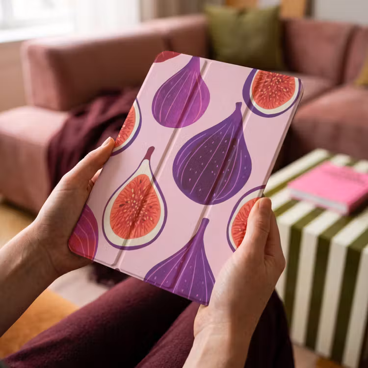iPad-Hülle - Feigen - Rosa - Lila — 4