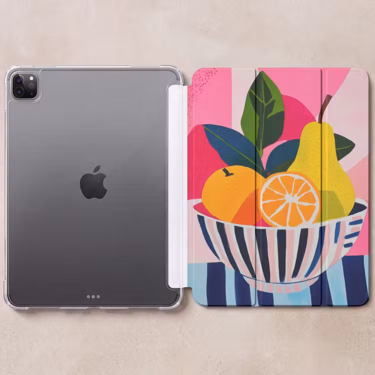 iPad-Hülle - Obst - Abstrakter Hintergrund - Rosa — 6