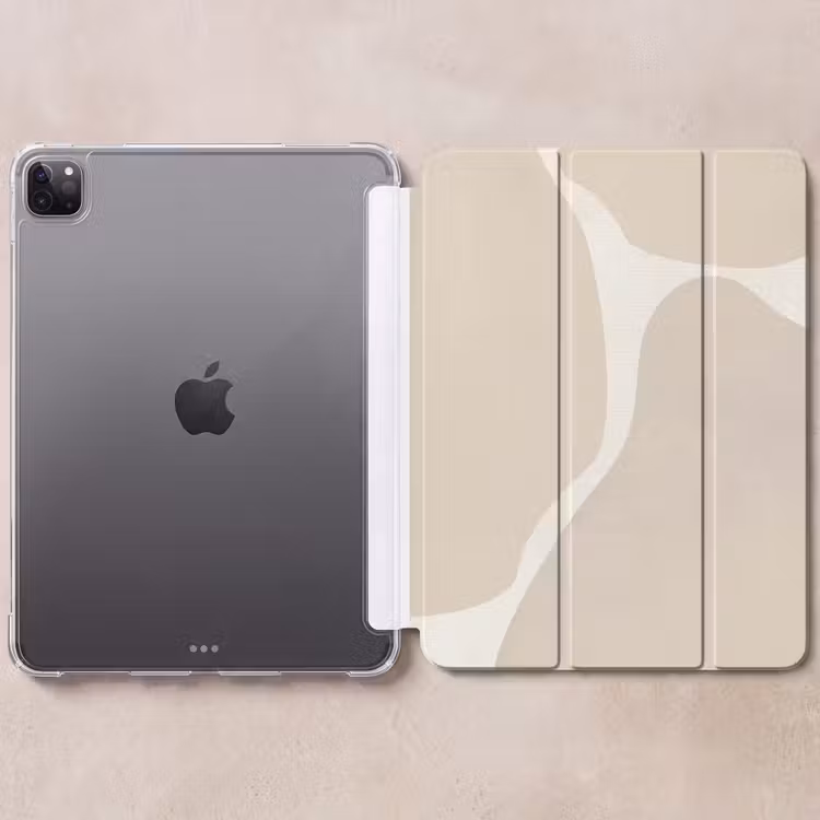 iPad-Hülle - Abstrakt - Beige - Moderne Kunst — 6