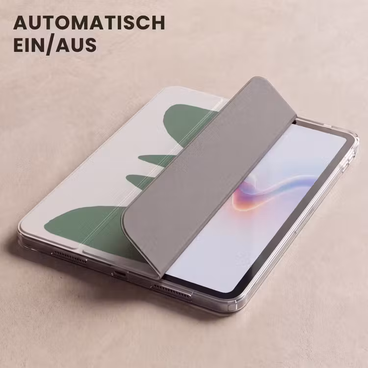 iPad-Hülle - Abstrakt - Grün - Formen - Modern — 5