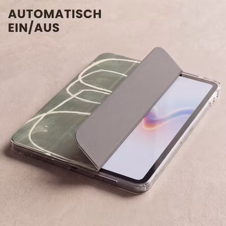 iPad-Hülle - Abstrakt - Grün - Kunst - Modern — 5