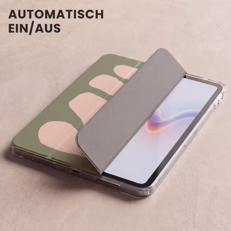 iPad-Hülle - Abstrakt - Natur - Pastell - Rosa — 5