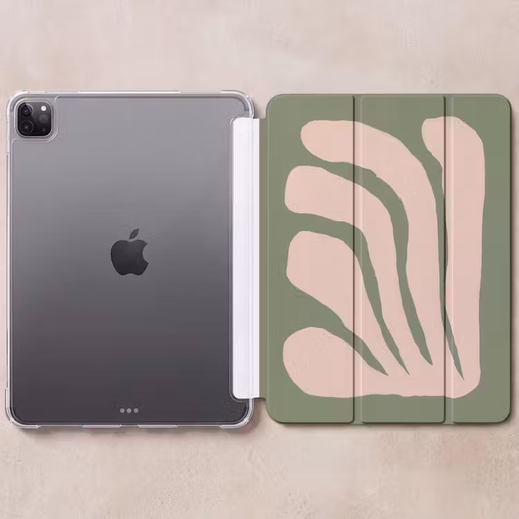 iPad-Hülle - Abstrakt - Natur - Pastell - Rosa — 6
