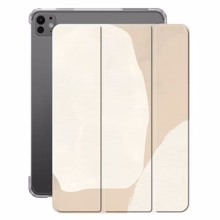 iPad-Hülle - Beige - Abstrakt - Modern — 1