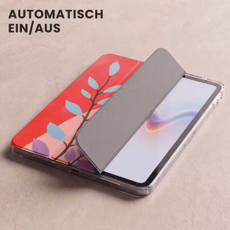iPad-Hülle - Blätter - Sonne - Abstrakte Formen — 5