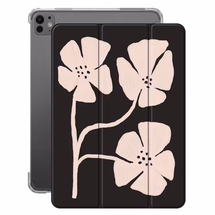 iPad-Hülle - Blumen - Bohème - Pastell - Kunst — 1