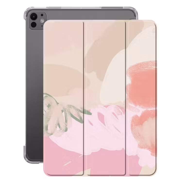 iPad-Hülle - Rosa - Kunst - Abstrakt - Modern — 1