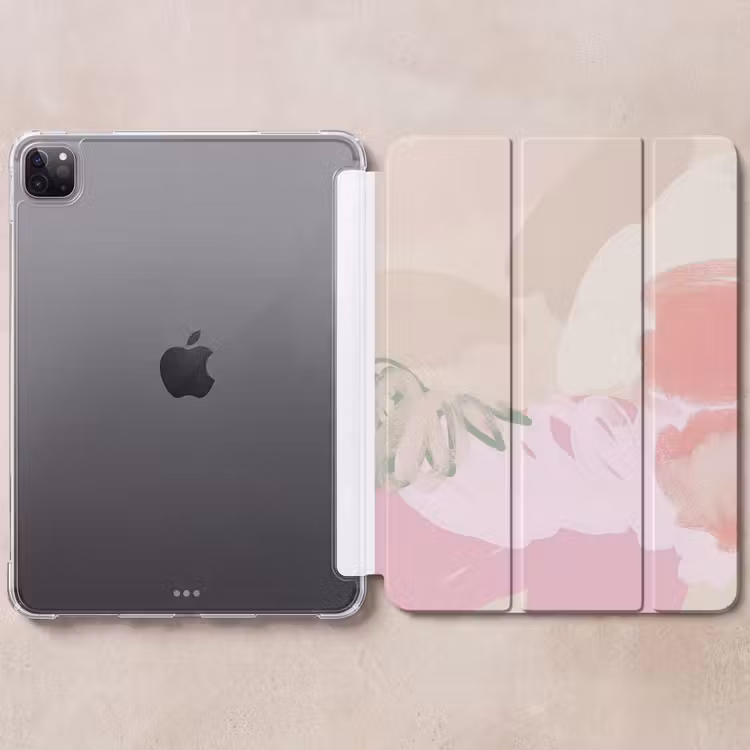 iPad-Hülle - Rosa - Kunst - Abstrakt - Modern — 6