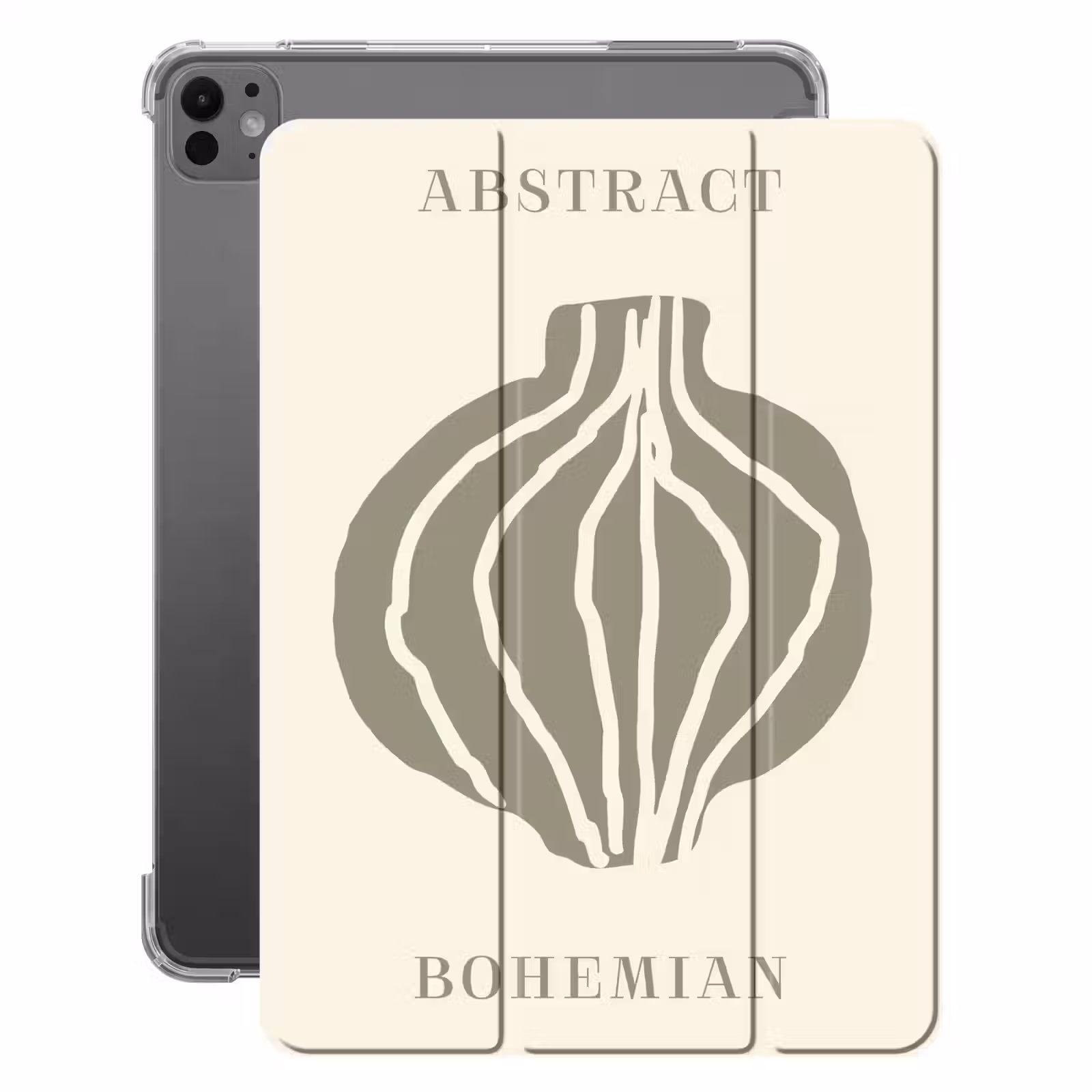 iPad-Hülle - Boho - Grün - Abstrakt — 1