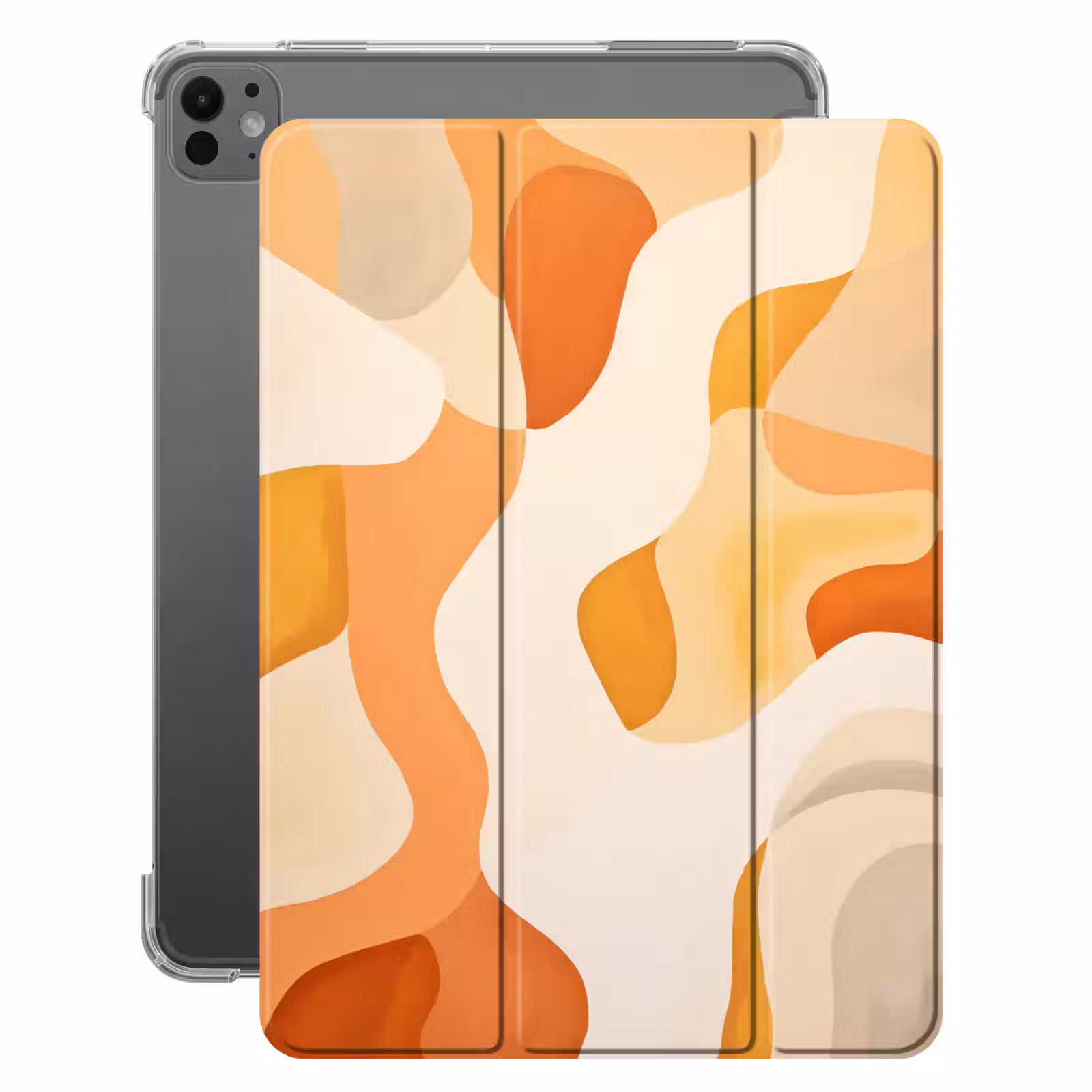 iPad-Hülle - Orange - Abstrakt - Kunst — 1