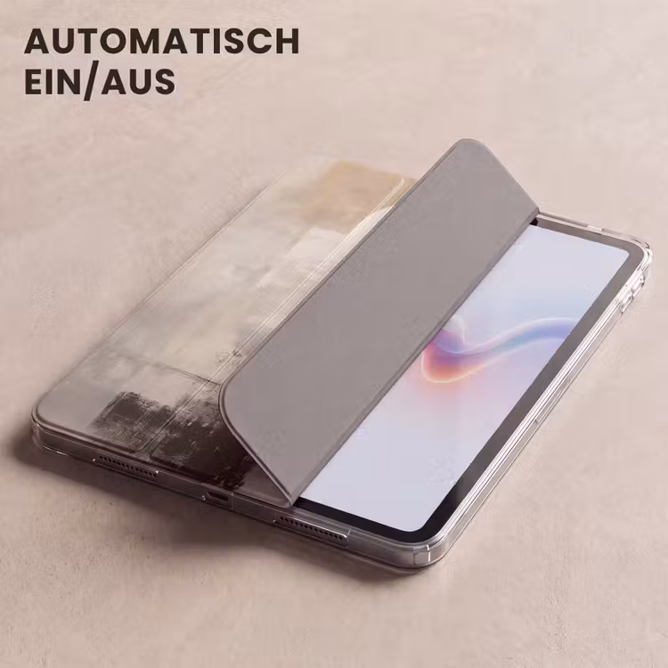 iPad-Hülle - Abstrakt - Kunst - Grau — 5