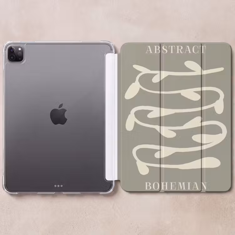 iPad-Hülle - Bohème - Pflanzen - Grün - Abstrakt — 6