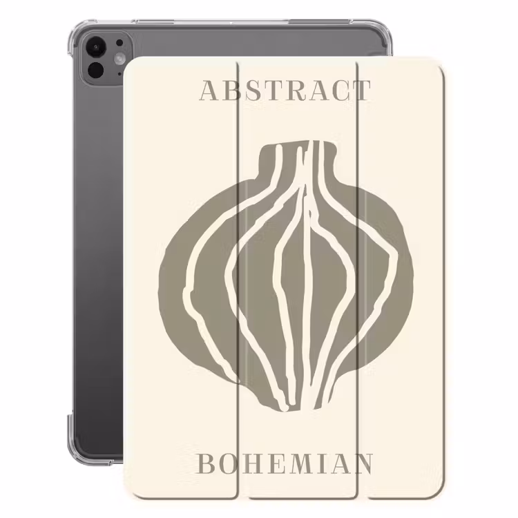 iPad-Hülle - Boho - Grün - Abstrakt — 1