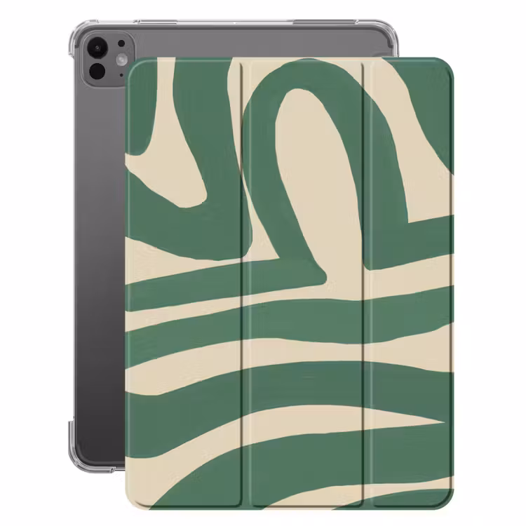 iPad-Hülle - Grün - Kunst - Abstrakt — 1