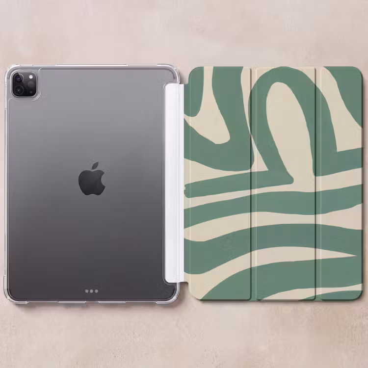 iPad-Hülle - Grün - Kunst - Abstrakt — 6