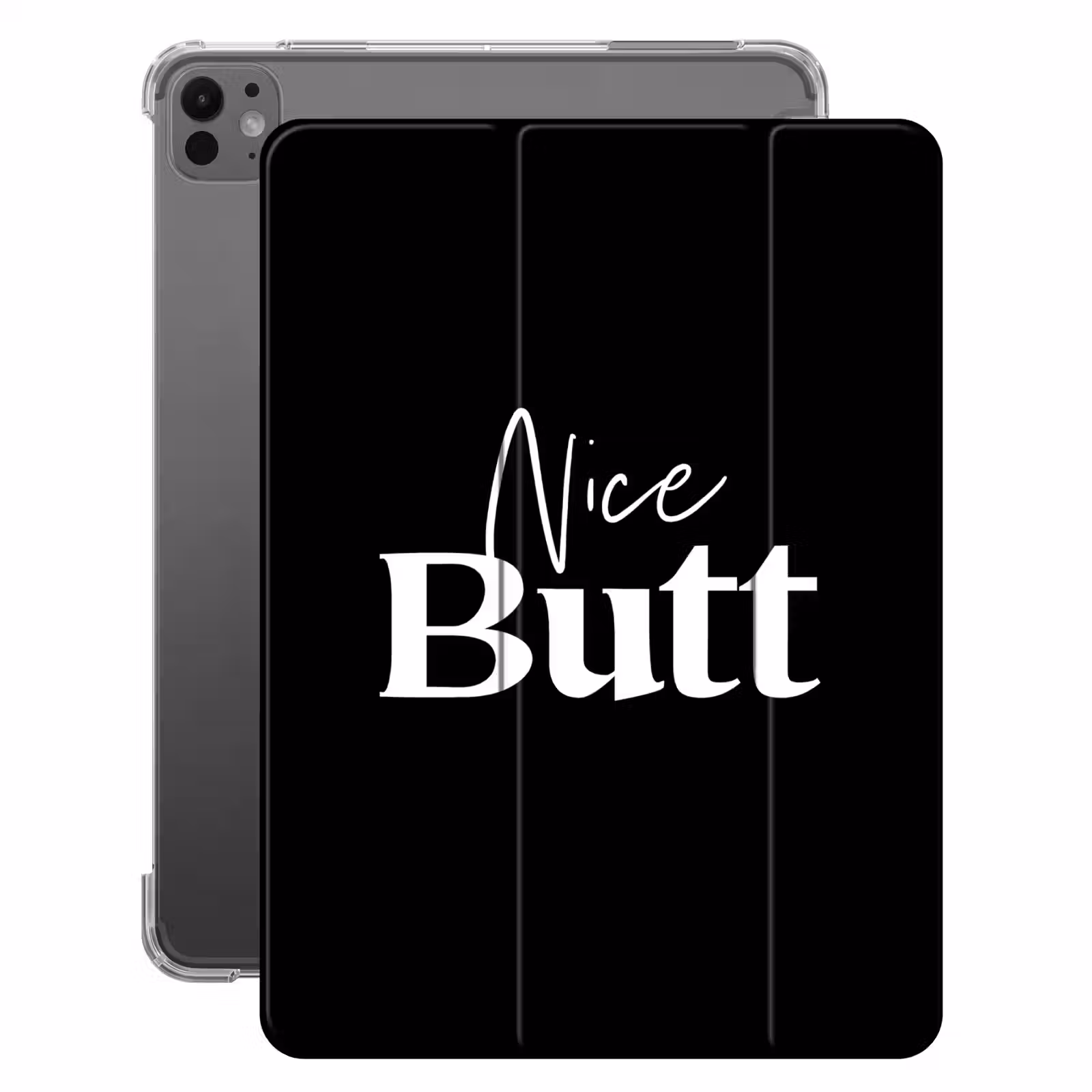 iPad-Hülle - Zitate - Netter Hintern - Schwarz - Sprichwörter — 1