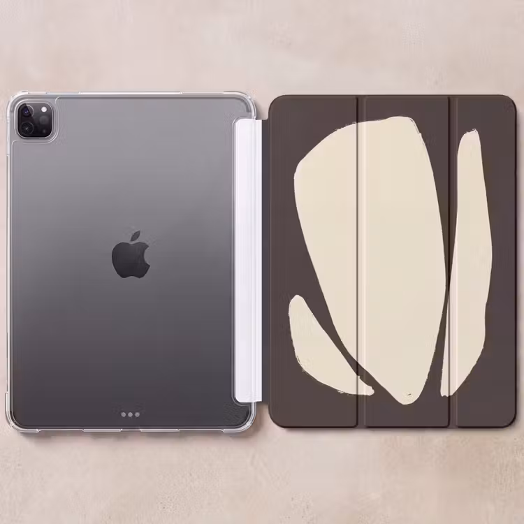 iPad-Hülle - Kunst - Modern - Braun - Abstrakt — 6